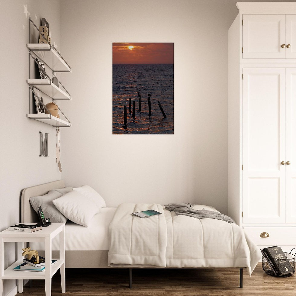 Thumbnail: Sunrise on the Gulf Museum-Quality Matte Paper Poster