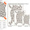 Thumbnail: Girafe Animal Print Pattern Stencil TE485