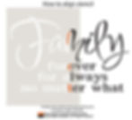Thumbnail: Family Forever For Always Phrase Quote Stencil QU2