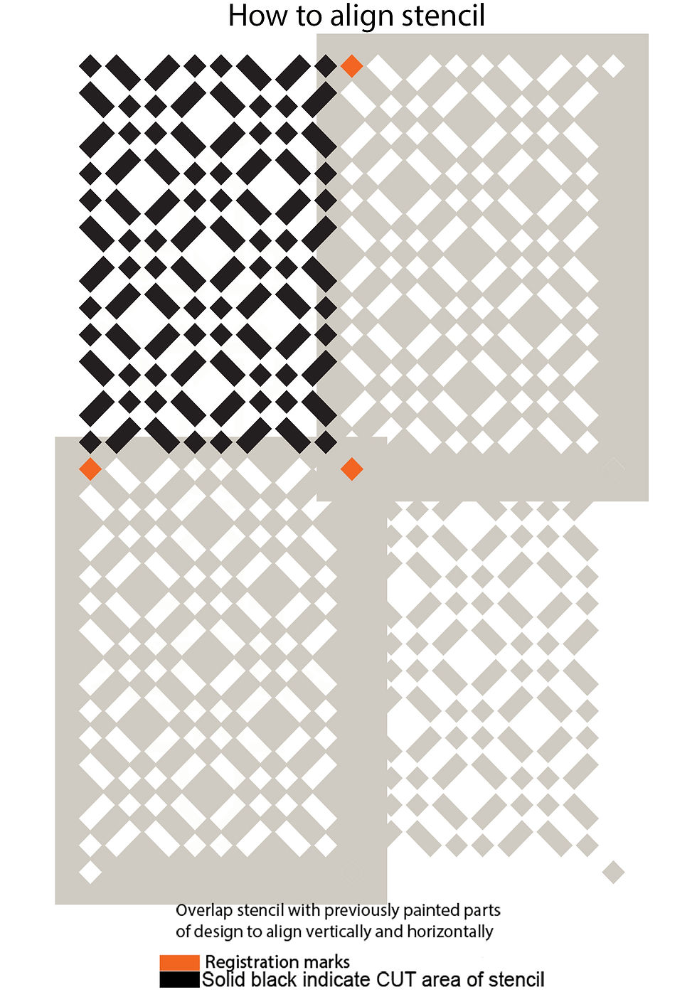 Thumbnail: Geometric Art Deco Squares Decorative Pattern TE385