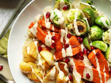 Roasted Veggie Quinoa Bowl