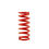 Thumbnail: Shock Absorber Spring -110N (56/60x215) Red