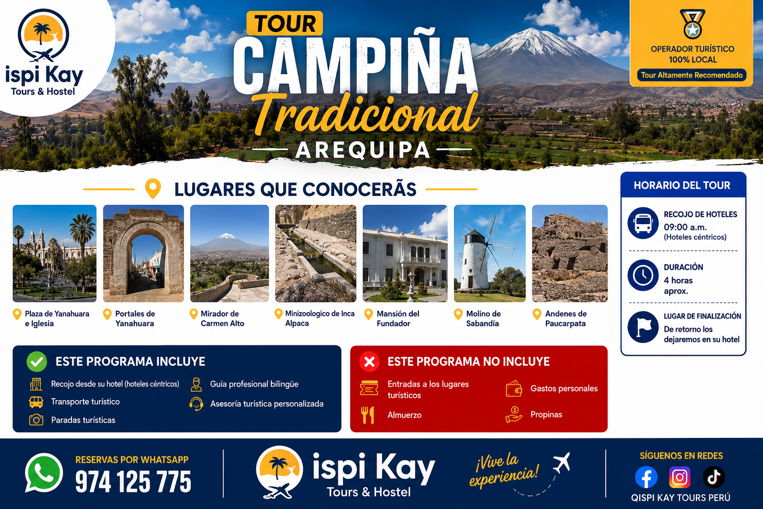 Tour de la Campiña Arequipa