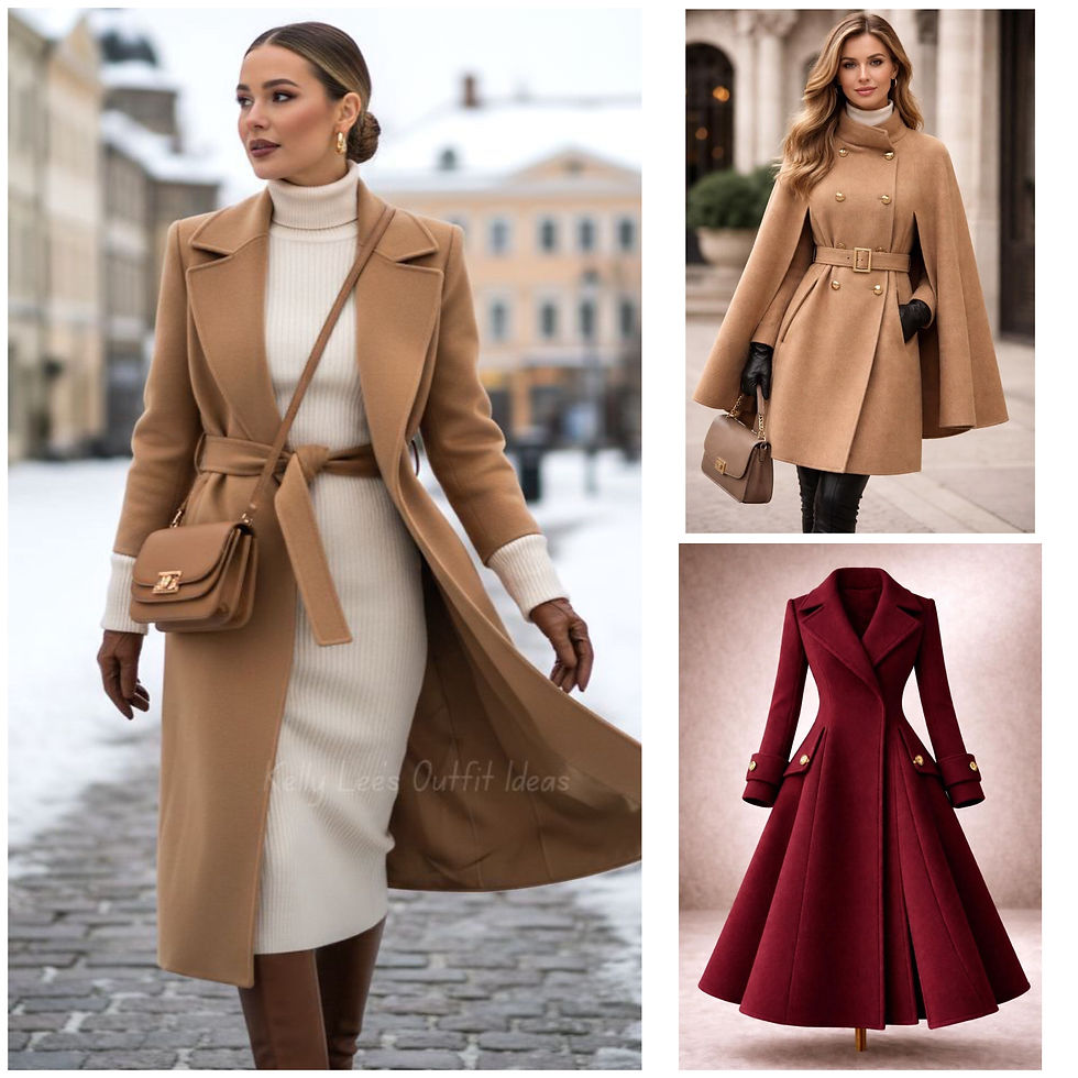 Dress Coats. Photo source: Pinterest.