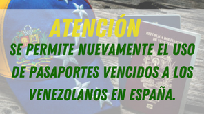Nuevas medidas para venezolanos en España: Pasaportes caducados serán válidos para trámites migratorios a partir del 13 de enero 2025.