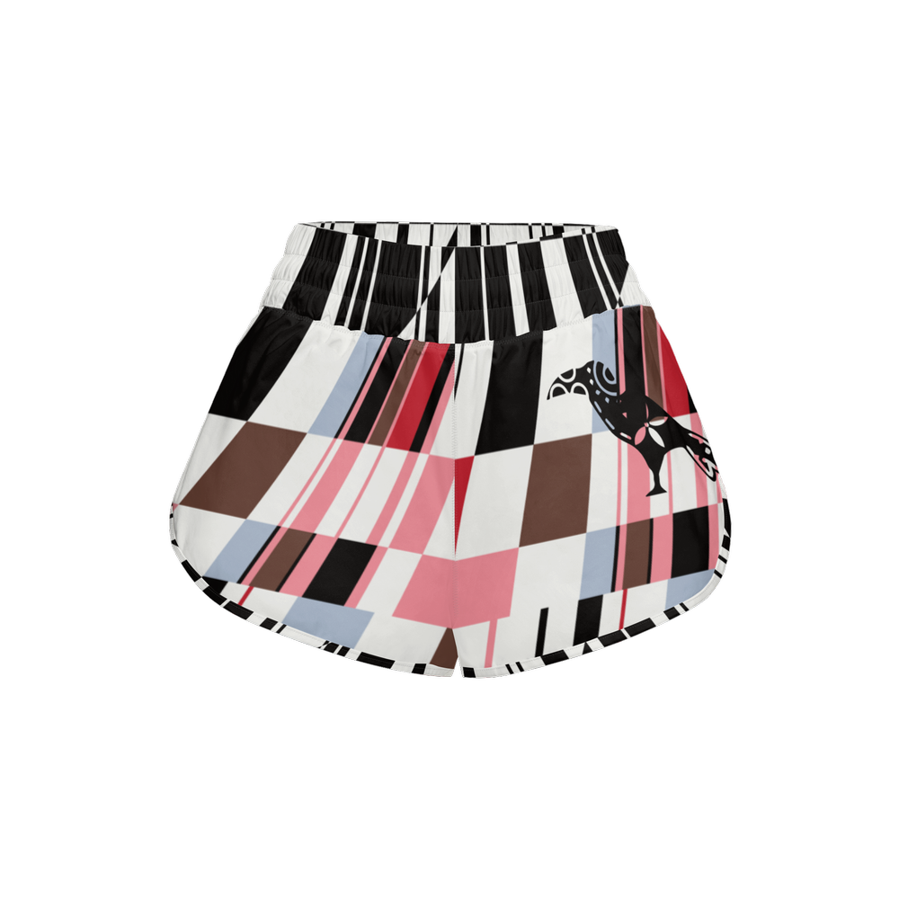 Women's 2-in-1 Workout Shorts : pájaro del amor