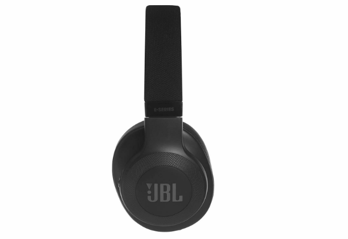 Thumbnail: JBL E55BT Signature Sound Wireless Over-Ear Headphones with Mic (Black)