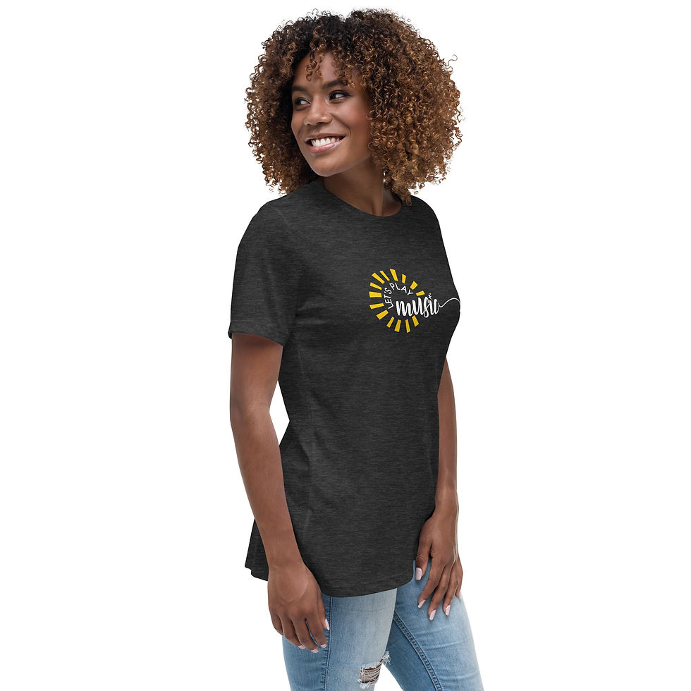 Women's Let's Play Music Sunburst T-Shirt