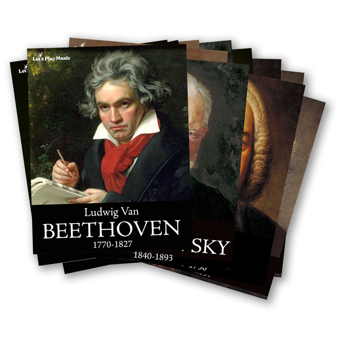 Composer Portraits Set of 12