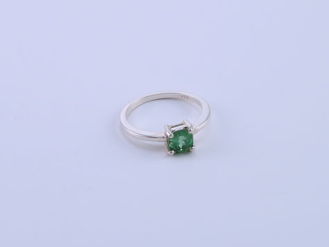 Anillo Turmalina Verde $2,900