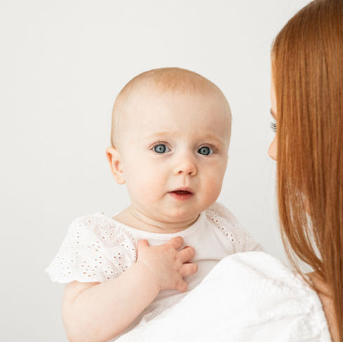 Thame natural baby portrait by Caz Wales Photography