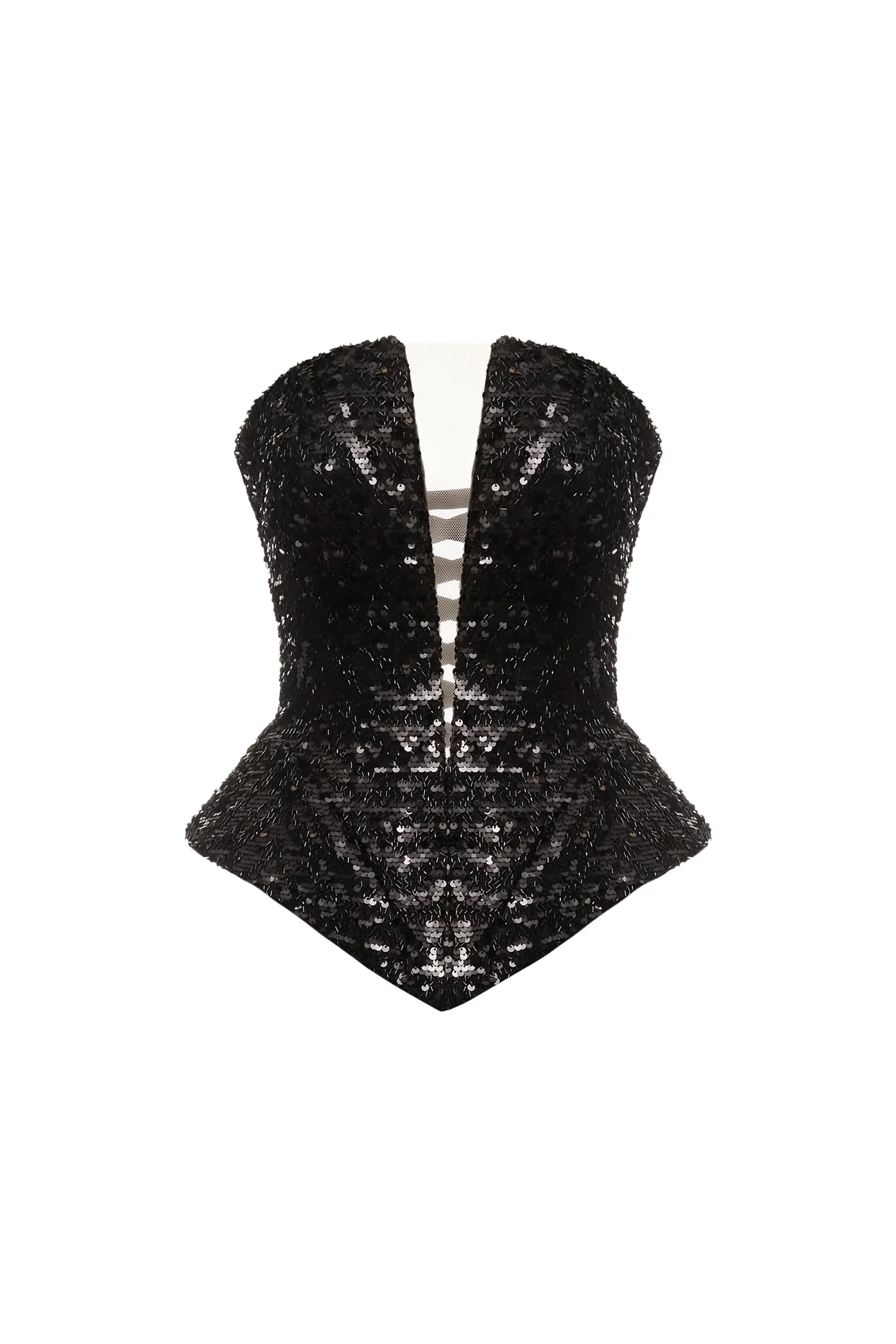 Vivian Corset with V-Neckline