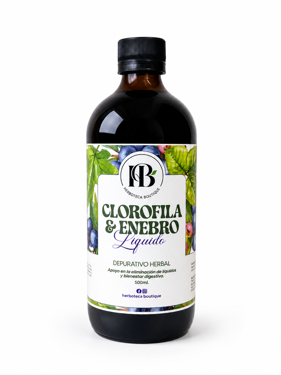 Clorofila y Enebro Liquido