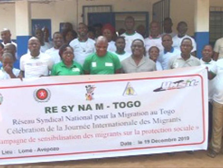 Les réfugiés migrants ivoiriens disent merci à RESYNAM-Togo