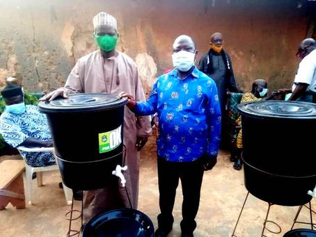 Contre la COVID-19, les migrants de Kpalimé soutenus par RESYNAM-Togo