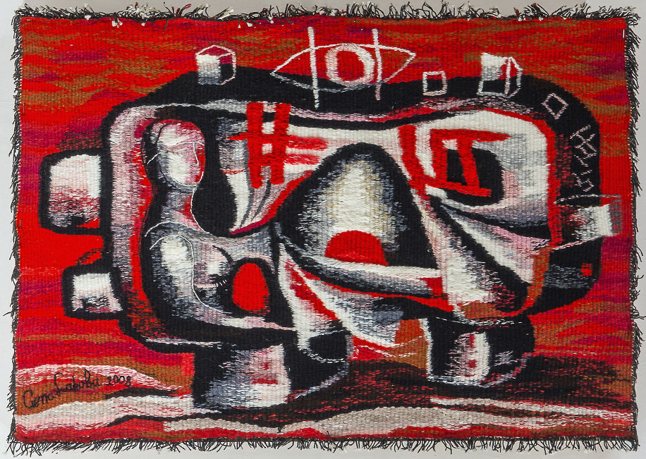 Red dolmen, 2008, 70x49