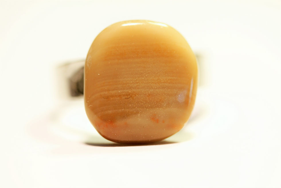 Bague BAGAL Amande dorée ARGENT 925