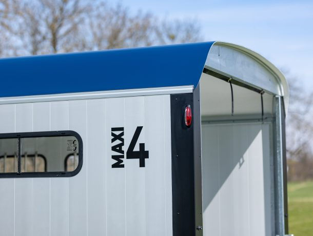 Thumbnail: Cheval Liberté Maxi4 Herringbone Four Horse Trailer