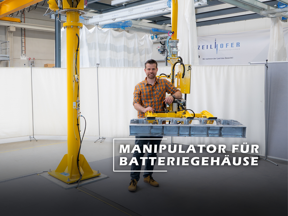 Ergonomic handling for battery housings