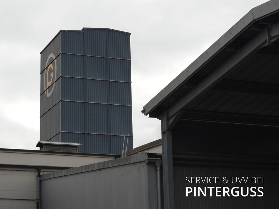 Service & UVV inspection at a foundry