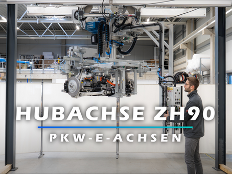 Hubachse ZH90 - die flexible Lösung für das Handling von Fahrzeugachsen?!