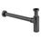 Thumbnail: Vado Brushed Black Round Bottle Trap 1¼"