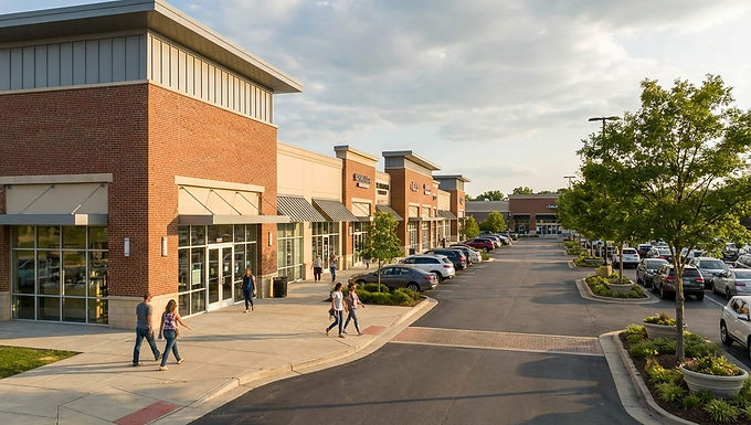 Edificación de 15,000 metros cuadrados incluyendo locales comerciales, áreas comunes y estacionamiento superficial con estructura de concreto armado.
