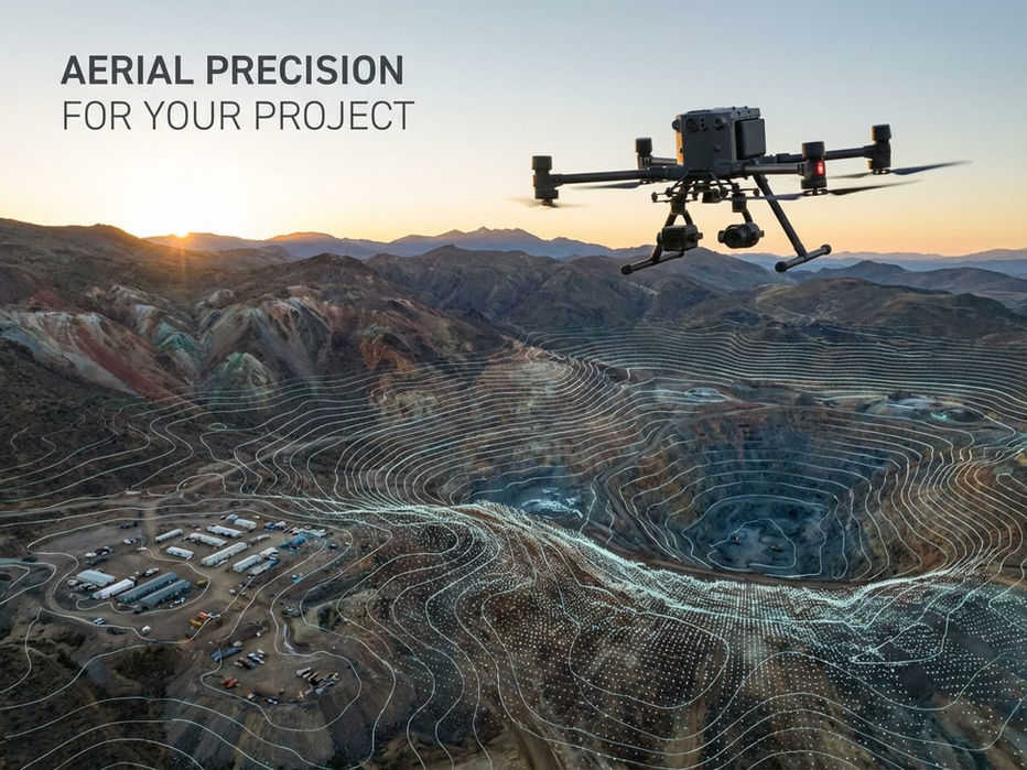 Precisión desde el aire para tu proyecto.
