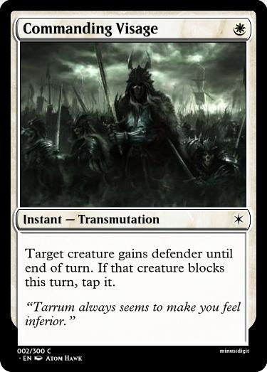 Commanding Visage