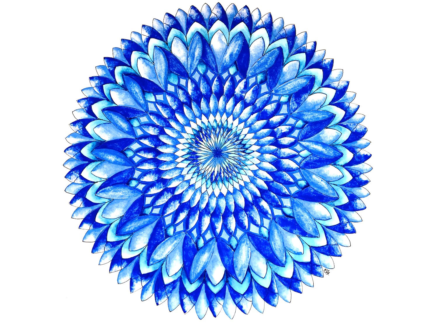 Calming Seas Original Watercolor Painting