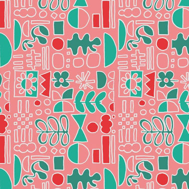 Abstract allover pattern design