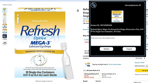 Google Chrome Plugin for doctors who sign up for The Doctor Recommended