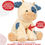 Thumbnail: GUND Cozys Collection Cow Stuffed Animal Plush for Ages 1 and Up, Cream/Blue, 1