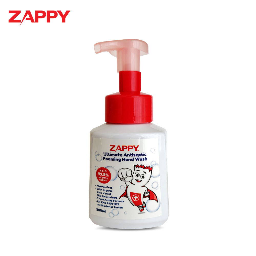Zappy Ultimate Antiseptic Foaming Hand Wash 300ml
