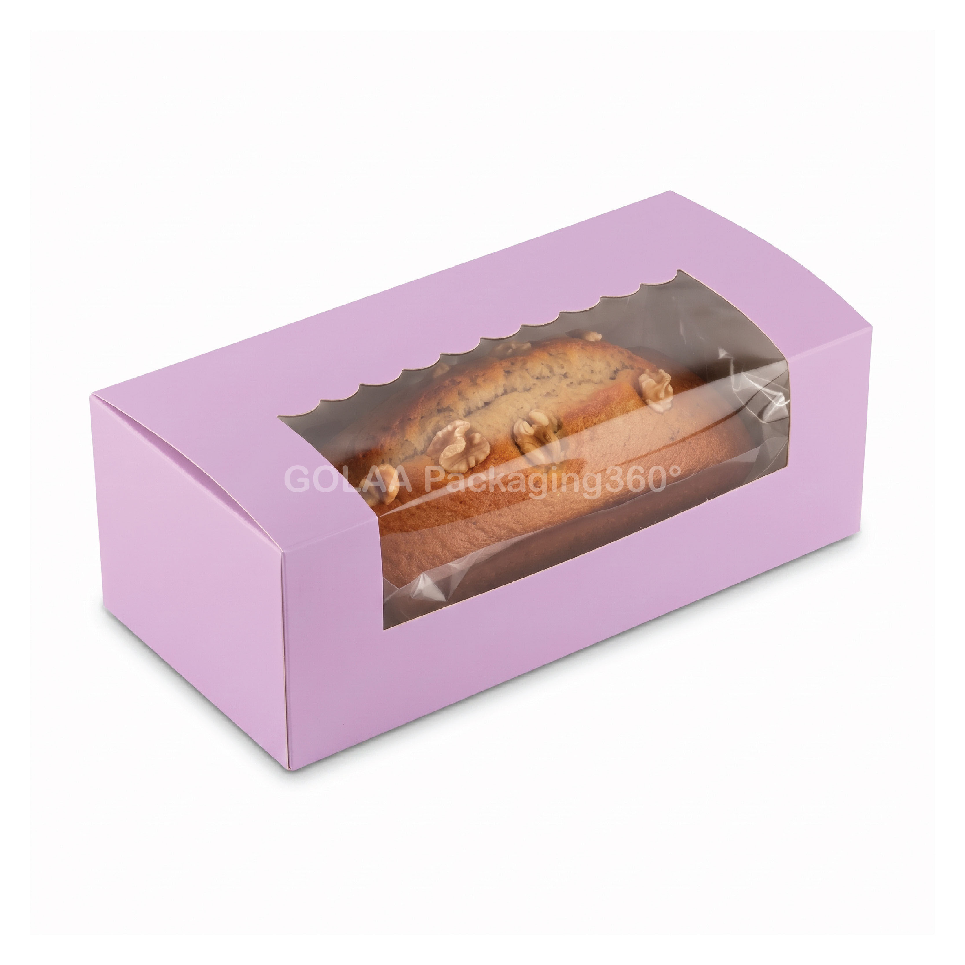 Golaa Side-Tuck Loaf Cake Box