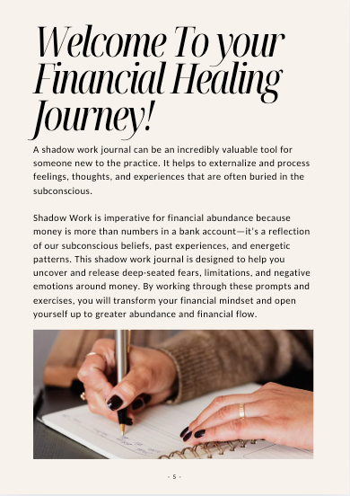 Thumbnail: Unlock Your Financial Freedom: Transformational Workbook!