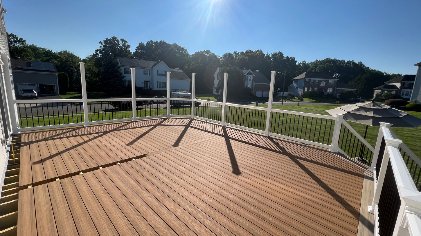 New posts and railing 