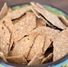 BOLACHA INTEGRAL DE GERGELIM E LINHAÇA