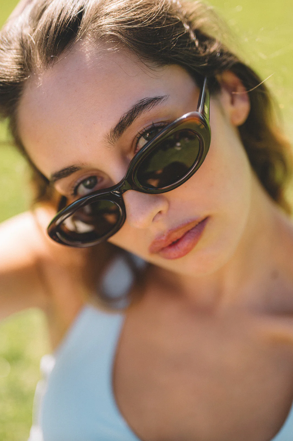 Thumbnail: Lourdes Milky Coco Polarised Sunglasses