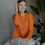 Thumbnail: Varigated Rib Cuff Pullover