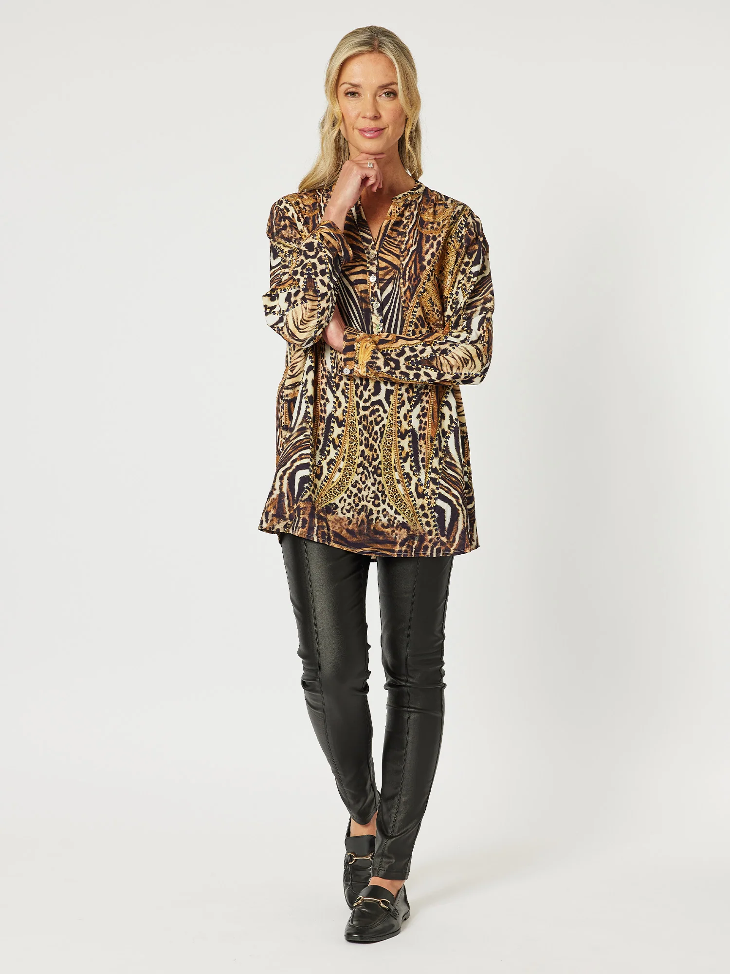 Morocco Print Shirt