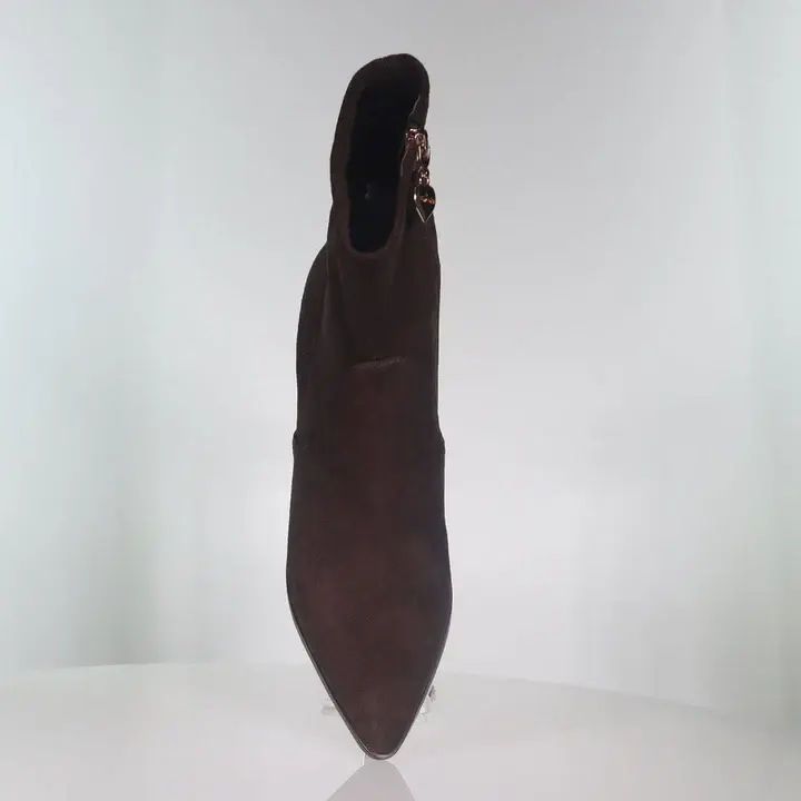 Thumbnail: Crest Suede Boots Cocoa