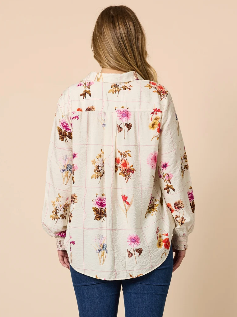 Thumbnail: Central Park Floral Print Shirt