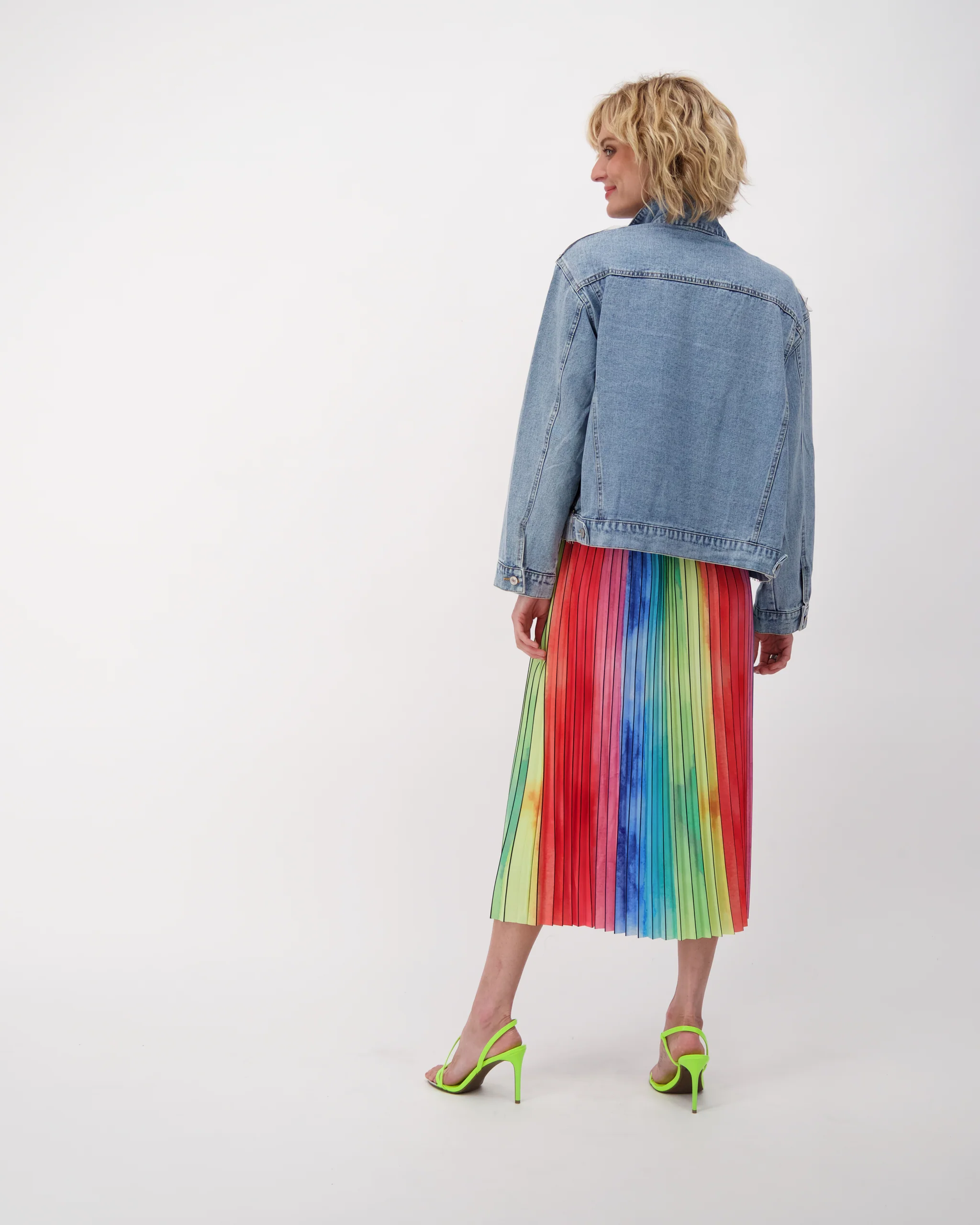 Sequin Denim Jacket Little Racks