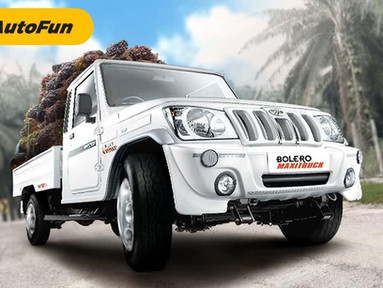 Punya Bentuk yang Aneh, Mahindra Bolero Maxitruck Rupanya Ungguli Mitsubishi L300 Angkut Hasil Perta