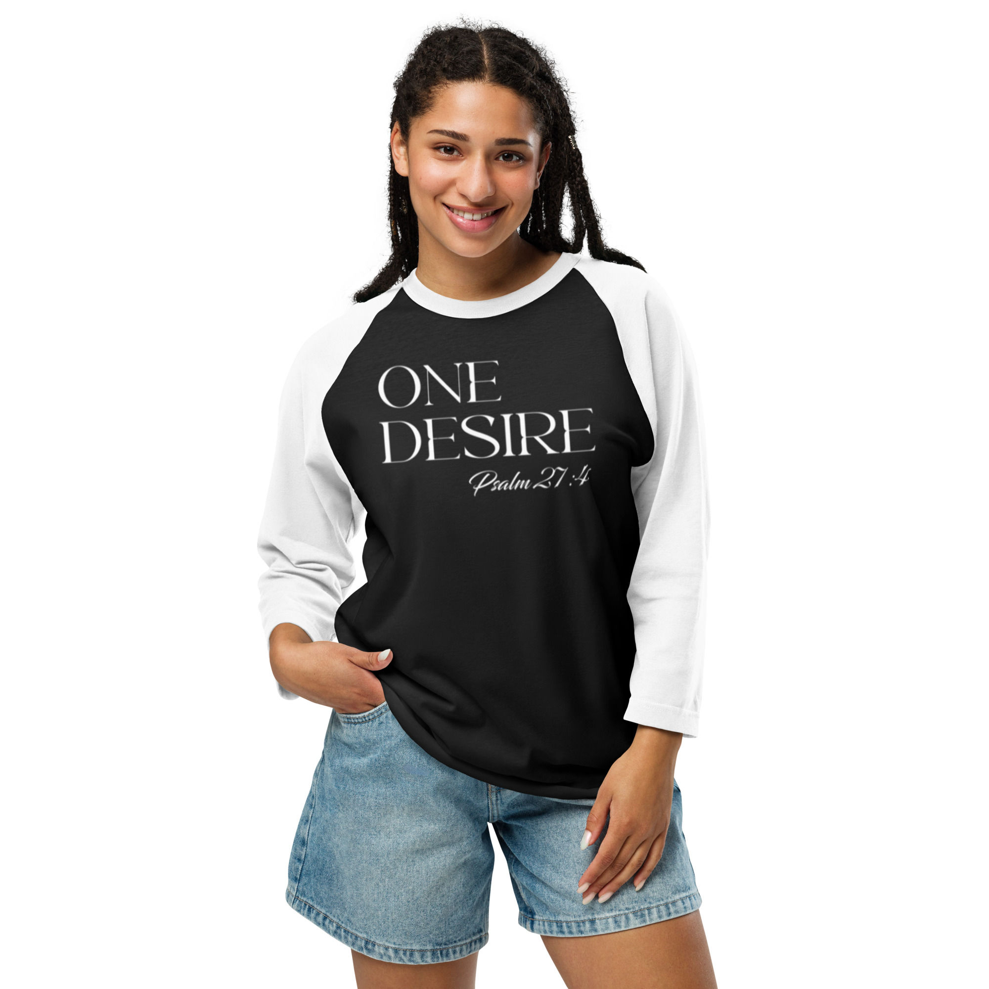 One Desire 3/4 sleeve shirt