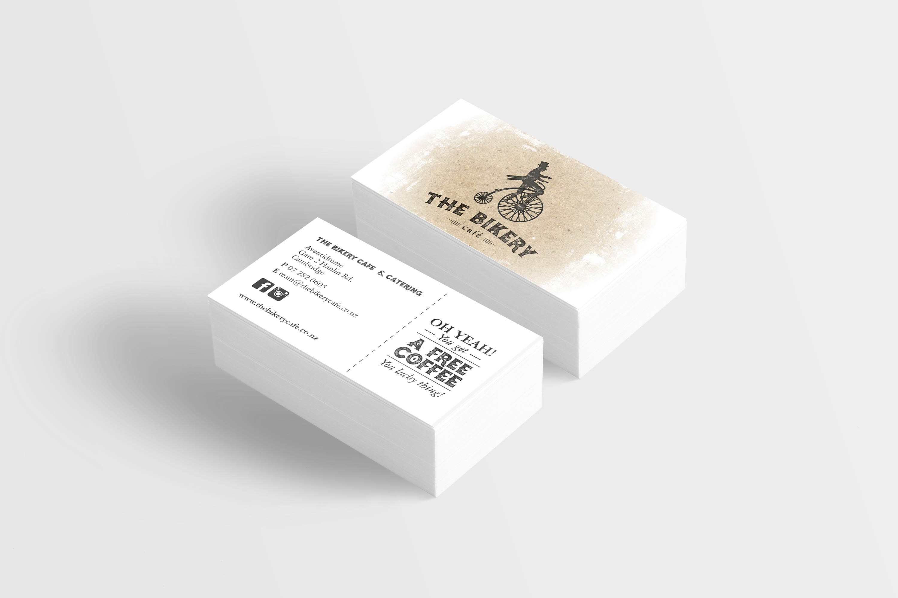 Bikery Free Coffee Card