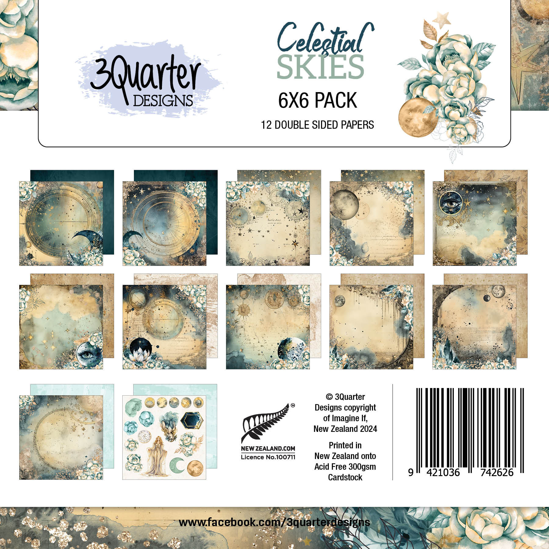 Celestial Skies 6x6 Collection - May 24