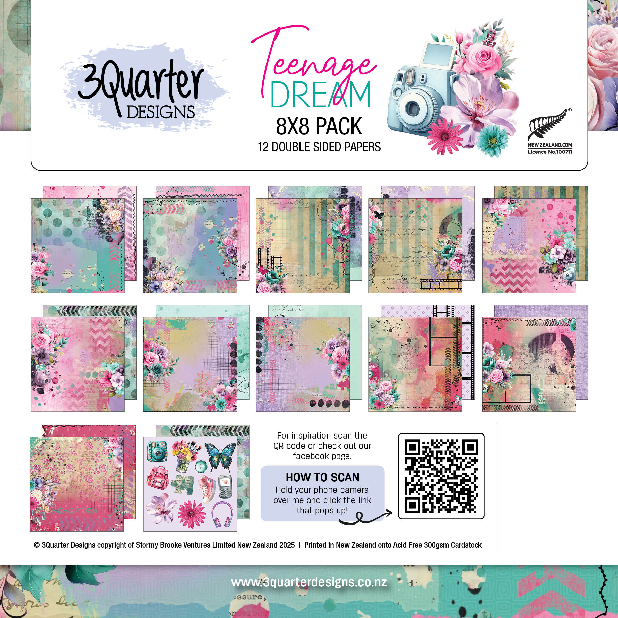 Teenage Dream 8x8 Pack - April 2025