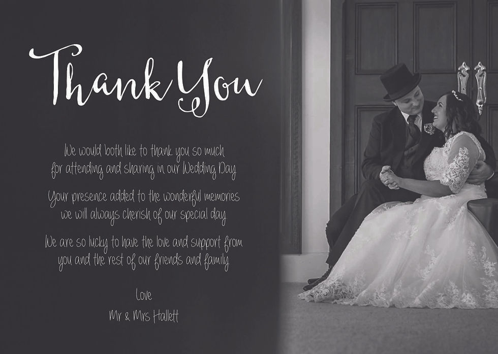 Thumbnail: Custom Thank You Cards